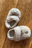 贝瑞加（Babyprints）婴儿地板袜秋冬宝宝学步袜套秋冬室内鞋袜加厚保暖软底 咖熊S 实拍图