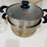 美厨（MAXCOOK）不锈钢蒸锅  26CM二层复底 燃气炉电磁炉通用 实拍图