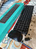 罗技（Logitech）MK220 键鼠套装 无线键鼠套装 办公键鼠套装  多媒体键鼠套装 带无线2.4G接收器 黑色 实拍图