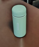 【全网爆款】迷你口袋保温杯304不锈钢水杯便携可爱水杯女生 淡青色 150ml 实拍图