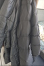 京东京造面包超长款羽绒服运动户外冬加厚保暖外套 黑色 M 实拍图