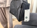 Lee男士斜挎包潮牌休闲单肩包女户外运动大容量挎包 黑色 实拍图