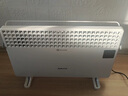 奥克斯（AUX）取暖器家用欧式快热炉电暖气取暖电暖炉暖风电暖器对流式烤火炉 IPX4级防水 NDL220-B37G 小米白 实拍图
