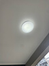 雷士（NVC） led吸顶灯客厅卧室厨房卫生间阳台书房北欧创意现代简约时尚灯具 白光阳台灯 12W 直径Φ260*70mm 实拍图
