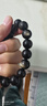 石玥珠宝精品12mm金眼天然黑曜石手串本命年转运珠水晶手链男女士款礼物 实拍图