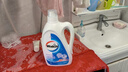 威露士除菌双效有氧洗衣液原味3L/瓶 除螨衣物阳光般清新 去除99种污渍 实拍图