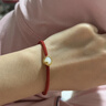 周生生【细绳红色】Charme串珠配绳3mm细版手绳不锈钢绳男女定价 E21 实拍图