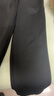 NASA GISS休闲裤男宽松保暖裤加绒厚款长裤子 黑色束脚加绒 (180/84A)XL 实拍图