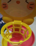 爱贝迪拉婴儿投篮轨道球转转乐早教玩具6个月以上宝宝 5层黄兔【含4个球】 实拍图