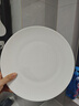 洁雅杰陶瓷牛排盘家用菜盘子10英寸欧式西餐盘酒店商用微波炉可用2只装 实拍图