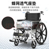 怡辉（YIHUI）轮椅轻便折叠老人专用出行小型年轻人骨折便携式手动医用可自推 实拍图