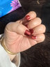一只柚手持美甲灯一字灯指甲油固态胶烤灯速干照灯不黑手大功率光疗灯 实拍图