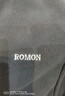 罗蒙（ROMON）夹克男士秋冬休闲潮流仿羊羔绒立领抓绒衣柔软摇粒绒外套男灰AXL 实拍图