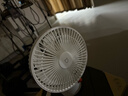 米家小米桌面小风扇 静音超静音台式手持迷你便携充电风扇小型 户外露营宿舍办公室家用 7羽叶大风量 实拍图