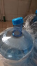 纯净水桶家用矿泉水瓶装水桶饮水机桶纯净水桶食品级加厚手提 18.9升PC水桶无把手螺纹口 实拍图