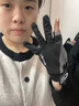 杨饰公子手套男冬季保暖骑行手套触屏防滑骑车摩托车户外防风防寒外卖手套 漏二指黑【春夏薄款】 均码 实拍图
