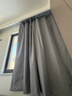 阿黎窗帘全遮光布遮阳帘成品免打孔挂钩隔音隔热窗帘  实拍图