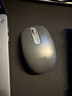罗技（Logitech）M196 无线蓝牙鼠标 办公鼠标 笔记本商务办公家用 小巧便携 对称手型 石墨灰 实拍图