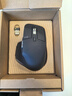 罗技（Logitech）大师系列 MX Master 3S 无线蓝牙鼠标 人体工学 办公 静音鼠标 高端 石墨黑 带无线接收器 实拍图