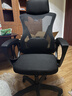 锦汐 电脑椅家用办公椅子靠背人体工学椅学习转椅老板座椅游戏电竞椅 【可后躺】黑框黑网 实拍图