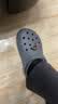 卡骆驰（CROCS）经典洞洞鞋轻便百搭女沙滩鞋包头拖鞋男鞋|10001 石板灰-0DA(含智必星) 40 (250mm) 实拍图