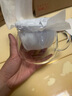 富光花茶杯透明茶杯内胆茶水分离杯办公室玻璃杯子水杯350ml 实拍图