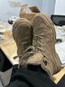 回力（Warrior）棉鞋男鞋加绒加厚保暖马丁靴休闲雪地靴 WXP(WZ)-0167 卡其 41 实拍图