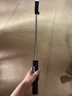 超迷你手机自拍杆蓝牙抖音直播一体式伸缩便携拍照摄影支架三脚架通用 黑色升级款款带灯 实拍图