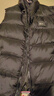 鸭鸭（YAYA）新款羽绒服男爸爸装冬季短款休闲马甲男款时尚男士防寒保暖外套PG 黑色 XL /180 实拍图