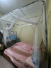 【京东快递】免安装家用宿舍蚊帐 超密方顶可配支架 多尺寸单开门 升级-超密白色【不含支架】 适用1.5X2.0米床 实拍图