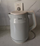 美的（Midea）电热水壶 2L大容量 1800W大功率速沸双层防烫 304食品级不锈钢无缝内胆烧水壶电水壶年货 SH20M119 实拍图