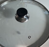 美厨（MAXCOOK）玻璃盖炒锅盖 304不锈钢包边煎锅盖火锅盖蒸锅盖34cm MCPJ9661 实拍图