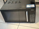 格兰仕（Galanz）家用微波炉烤箱一体机 23升大容量 800瓦速热  智能菜单 杀菌解冻 智能平板式 光波炉Q6(P0) 实拍图