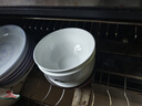 京东京造 碗盘餐具整套 碗具套装乔迁之喜骨瓷陶瓷家用 饭碗4.5英寸*6 实拍图