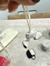 KMaxAI适用苹果耳机AirPods 4/3/2 Pro磁吸防丢绳 Apple四代真无线蓝牙后绕式颈挂绳 跑步运动防掉 白色 实拍图
