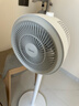 美的（Midea）【暴风循环】空气循环扇大风量摇头电风扇家用台式落地扇轻音卧室节能小风扇柔风轻羽扇 FGA24TQ 实拍图