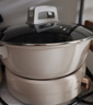 美的（Midea）电火锅 IH飞快沸腾火锅专用锅分体可拆洗家用电磁加热多功能锅4.5L电煮锅3分钟速热HGE22BY06 实拍图