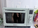 海氏（Hauswirt）C40三代电烤箱家用烘焙多功能发酵一体机食品级搪瓷内胆智能菜单情人节礼物 湖水绿 40L 实拍图