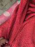 法兰绒毯单人毛毯毛巾被盖毯垫小被子午休办公室宿舍披肩毯铺盖 100*140cm，±5cm专享价格 颜色随机 实拍图