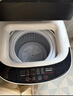 奥克斯（AUX）迷你洗衣机 全自动小型婴儿儿童宝宝内衣波轮洗衣机 带甩干烘干洗脱一体 【国补】9KG洗脱容量白色【洗烘一体】 波轮 实拍图