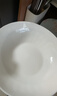 斯凯绨（Sky Top）米饭碗纯白浮雕骨瓷汤碗陶瓷家用餐具套装4.75英寸4件水晶系列 实拍图