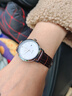 天王（TIAN WANG）手表男士 新年礼物沧海系列皮带石英学生男表白色GS3886S/D-A-A 实拍图
