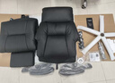 顾全电脑椅人体工学椅真皮办公椅可躺久坐舒适老板椅C570金黑皮 实拍图