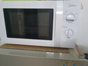 美的（Midea）【给老家送年货东哥同款】快捷微波炉 家用小型 360°转盘加热 旋钮操控 易洁内胆（M1-L213B） 实拍图