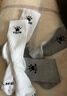卡尔美（KELME）袜子运动袜（3双）秋冬季保暖长袜跑步吸汗篮球袜男女休闲生活袜 实拍图
