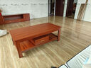 辰娅 实木沙发 胡桃木实木沙发组合现代中式冬夏两用大小户型储物家具 五人位+贵妃榻+茶几+茶水柜+电视柜 实拍图