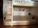 圣伯顿【免费安装】儿童上下床实木高低床双层床上下铺床两层木床子母床 梯柜+书架+双抽+床垫 上160下180 实拍图
