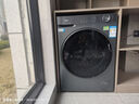 海尔（Haier）【26年超越4.0新品58E】11公斤滚筒洗衣机全自动洗烘一体带烘干超薄平嵌家用大容量桶自洁以旧换新 11KG洗脱+八维减震+羽绒毛毯+1.2洗净比 滚筒 实拍图