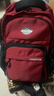 爱迪生发明家初中生书包男高中大学生背包护脊减负防泼水双肩包 2557-2 红色 实拍图