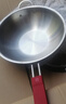 双立人（ZWILLING）中式炒锅不锈钢炒菜锅无涂层烹饪锅具电磁炉燃气灶通用NovaPlus 不锈钢炒锅 32cm 实拍图